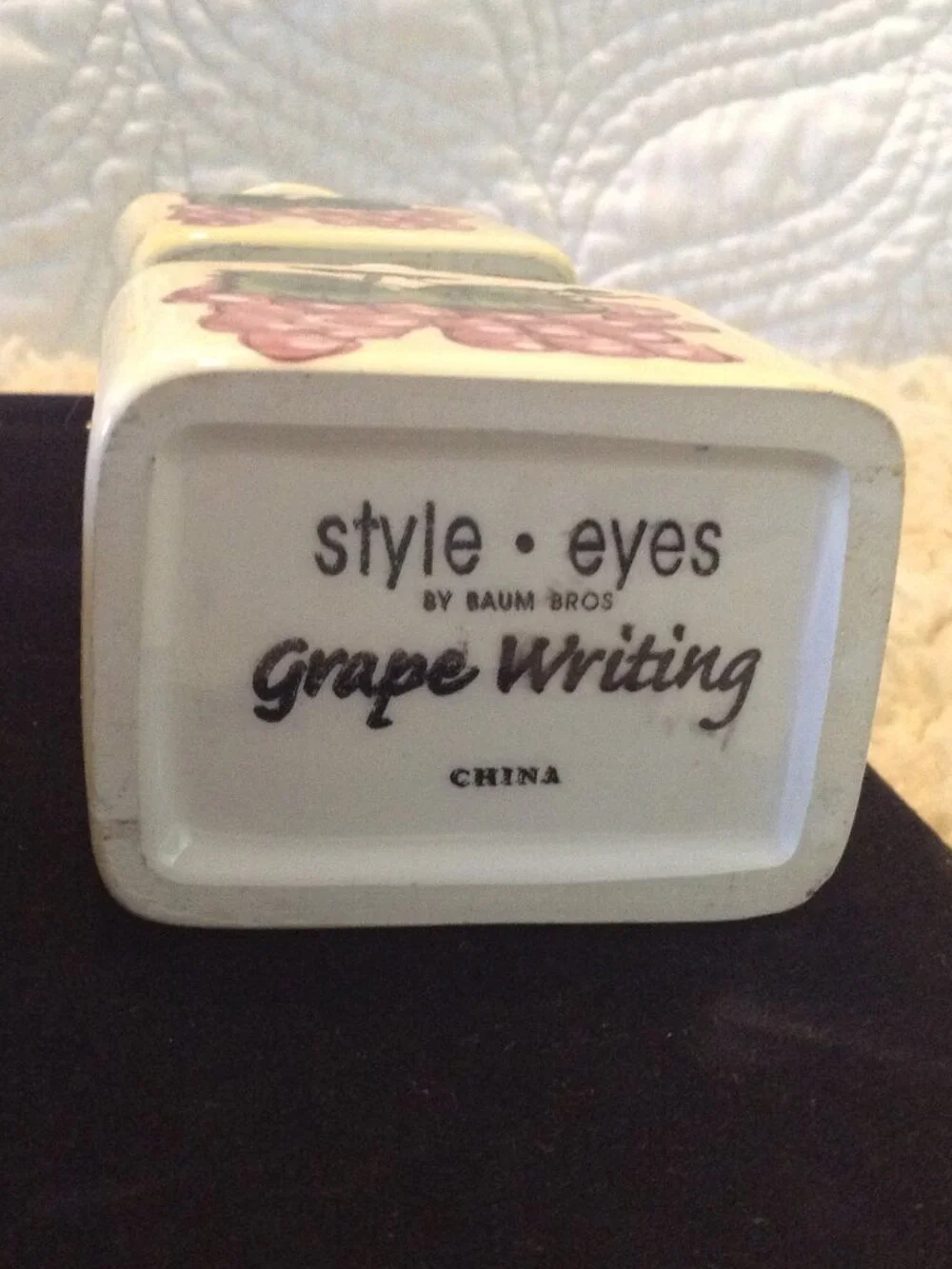 Style Eyes by Baum Bros. spice jar